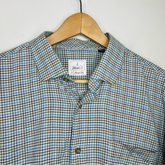 Johnnie-O Hangin’ Out Performance Button Up Shirt Large - Picture 5 of 9